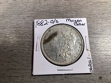 1882 O/S Morgan Silver Dollar O over S Mintmark Error Coin See Desc 062021 18qc picture