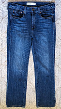 AYR The Pop Women's High Rise Straight Jeans Sz 32L (14 Long) Medium Wash Denim picture