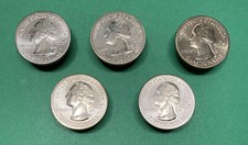 2019-S  ATB National Park Quarter 5 Coin Set From Roll BU Mint picture