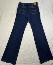 Vintage Lee Jeans Mens 36x32 Blue Indigo 100% Cotton Denim Straight Leg USA picture
