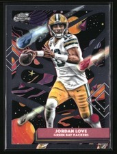 2025 Topps Chrome Cosmic Jordan Love #35 Green Bay Packers picture