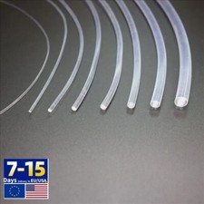 Transparent Super Bright Solid Core Side Glow Optic Fiber 1.5~12mm Thick Cable picture