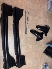 01-05 MAZDA MX-5 MIATA OEM SIDE SKIRT Large Tupperware 2001-2005 Bumper Spats picture
