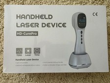 HD-CurePro Handheld Laser w/ TENS Pain Relief Therapy, Portable Rechargeable-NEW picture