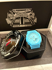 Casio G-SHOCK Analog/Digital 200m Blue Resin Octagon 40-43.9mm w/Box picture