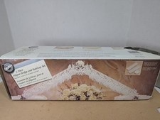 Wilton Vintage 1998 White Filigree Cake Bridge and Staircase Set NEW Box Damage  picture