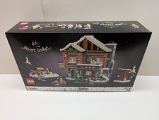 LEGO 10325 Icons: Alpine Lodge Holiday Christmas City New & Sealed w/ Shelf Wear picture