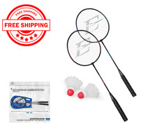 EastPoint Sports 2 Player Badminton Racket Set; Contains 2 Rackets with Tempered picture