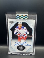 2024-25 Upper Deck Clear Cut Will Cuylle Ice Gallery Auto IGA-KM Rangers picture
