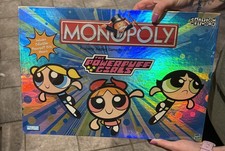 MONOPOLY THE POWERPUFF GIRLS Game 2001 Hasbro Parker Brothers  SEALED BRAND NEW picture