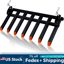 68 Heavy Duty Clamp On Debris Forks 5400 Pallet Fork Tractor Bucket Skid Steer picture