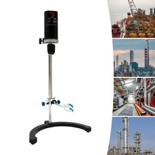 120W Adjustable Electric Overhead Stirrer Max 40L Digital Lab Mixer Time & Speed picture