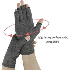 Arthritis Compression Gloves | Open Finger Gloves for Wrist Support, Relief Pain picture