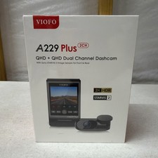 VIOFO A229 Plus 2K/QHD QHD Dual Channel (2CH) DashCam NEW SEALED picture