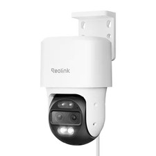 Trackmix P760 Wired Poe 4K 8MP Home Security Camera Outdoor with Dual-View, Auto picture