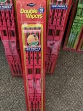 Vtg California Hot Pink Double Twin Beam Truck Wiper Arms 18