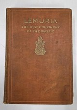 Lemuria-Lost Continent Pacific-Wishar S. Cerve-TRUE First/1st Edition-1931-RARE picture