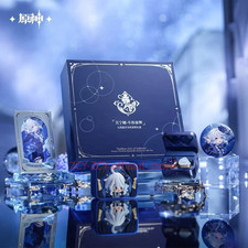 Genshin Impact Furina Official Wireless Bluetooth Earphones miHoYo Box Set Gift picture