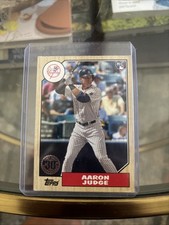 2017 Topps - 1987 Topps Baseball 30th Anniversary Aaron Judge corners damaged  picture