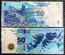Argentina 50 Pesos Banknote 2015 Banknote World Paper Money UNC Currency picture