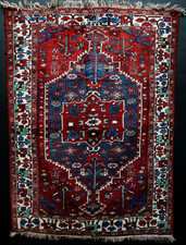 Antique Herizz Karaja handmade rug, circa 1915 picture