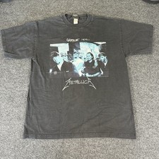 Vintage 1998 Metallica Garage Inc Band T Shirt XL Giant Tag Double Sided 90s picture