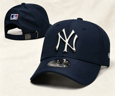 MLB New York Yankees Blue Metal Adjustable Sports Baseball Cap picture