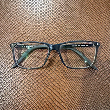 Nike 7258 Black Full Rim Rectangular Plastic Eyeglass Frames 54-15-145 picture