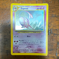 Espeon 1/75 Neo Discovery Holo Rare 80 HP 2001 English picture
