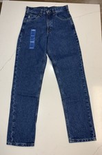 NWT Carhartt B17 DST Relaxed Jeans Mens 28x32 Dark Stonewash Blue W28 NEW picture