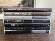 Criterion Collection DVD Lot Of 7- All Complete With Inserts picture