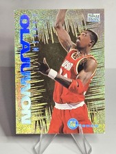 1994 - 95 Skybox Emotion - Ntense Hakeem Olajuwon #8 Houston Rockets Card 📈🔥 picture