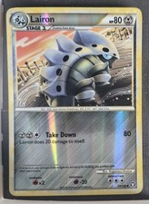Lairon 37/102 Uncommon HGSS Triumphant Pokemon Reverse Holo MP picture
