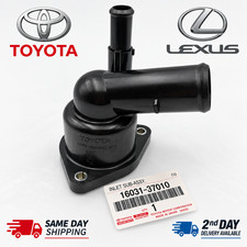 Genuine 16031-37010 Toyota Corolla Prius CT200h 1.8L OEM Thermostat Water Inlet picture