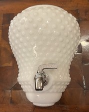 VTG Fenton Hobnail Milk Glass Lavabo Wall Replacement Reservoir (Tank Only) picture