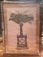 Soicher-Marin Fine Art Framed Palm Tree Prints Paper Vertical P-3449A P-3449B picture