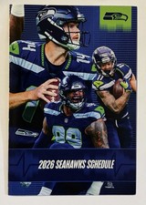 SAM DARNOLD 2026 SEATTLE SEAHAWKS Schedule 🏈 NFL Football Sked COOL ‼️ BEER 🍻 picture