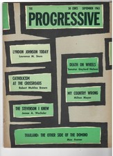 The PROGRESSIVE Magazine Sept. 1965 Liberal Politics, Politics Of Dissent, MORE picture