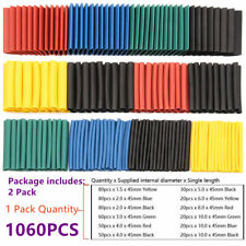 1060Pcs Heat Shrink Tubing Insulation Shrinkable Tube 2:1 Wire Cable Sleeve Kit picture
