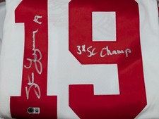 RARE Steve Yzerman Autographed Detroit Red Wings Jersey - “3X SC CHAMP