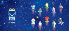 2026 McDONALD'S X BTS BT21 HAPPY MEAL TOYS Or Set picture