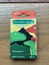 8pk Yoto BrainBots Dinosaurs Audio Card Collection Educational Ages 6-12 picture