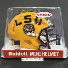 LSU Tigers Speed Mini Helmet Riddell NCAA Licensed Brand New picture
