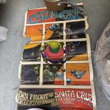 Orig 1969 Greg Irons Catalyst Club Santa Cruz Poster Tea Lautrec Litho Vintage picture