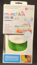 Munchkin Fresh Food Chopper&Steamer 2 In 1 Chops And Steams Food Quickly picture