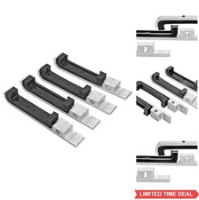 JEGS Universal Aluminum Radiator Mounting Brackets | Includes 4 Aluminum Bracket picture