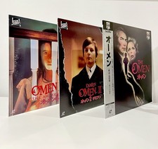 The Omen, Damien Omen II, The awakening Omen IV Japanese NTSC Laserdiscs picture