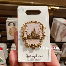 Disney Pin 2019 Castle Shanghai Disneyland exclusive authentic picture