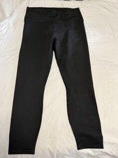 NWT Fabletics PowerHold Dynamic High Waisted Lattice 7/8 Leggings S Black picture