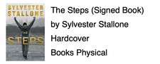 The Steps SIGNED Edition A Memoir By Sylvester Stallone PRESALE *CONFIRMED picture